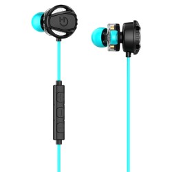 AURICULARES GAMING NEGRO Y TURQUESA TAIKO HIDITEC