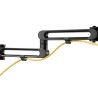 BRAZO MONITOR DOBLE ALUMINIO ARTICULADO STARTECH