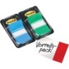 PACK DISPENSADORES 25X43 AZUL/VERDE POST‑IT