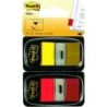 PACK DISPENSADORES 25X43 ROJO/AMARILLO POST‑IT