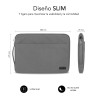 FUNDA URBAN 14" GRIS SUBBLIM