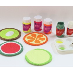 PINTURA LA PAJARITA FLUORESCENTE 75ML AMARILLO CANARIO