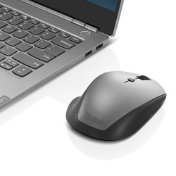 RATÓN ÓPTICO INALÁMBRICO LENOVO 2400DPI MANO DERECHA