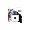 TARJETA MICROSD 64GB UHS-I CLASE 10 KINGSTON CANVAS SELECT PLUS