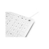 TECLADO MÉDICO URBAN FACTORY AKB69UF USB QWERTY ESPAÑOL BLANCO