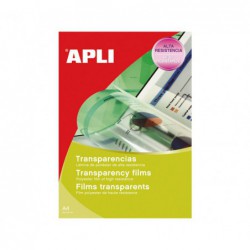 CAJA 10h TRANSPARENCIAS APLI AUTOADHESIVAS