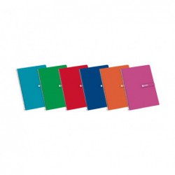 CUADERNO ESPIRAL ENRI Fº 80h 4x4 CON MARGEN