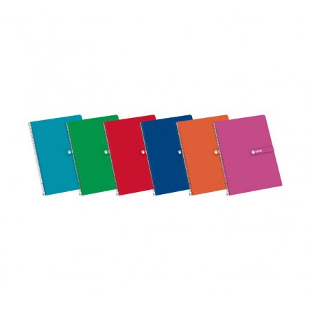 CUADERNO ESPIRAL ENRI Fº 80h 4x4 CON MARGEN