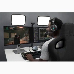 AURICULARES GAMING INALÁMBRICOS Y ALÁMBRICOS NEGROS VIRTUOSO RGB XT CORSAIR