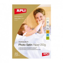 PACK 20h APLI FOTOGRÁFICO "PHOTO SATIN" 200gr