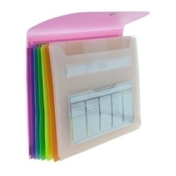 CLASIFICADOR A4 7 DEPARTAMENTOS PP DESPLEGABLE OFFICE BOX