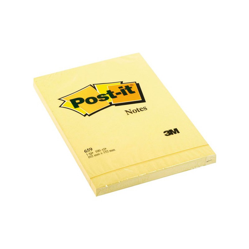 BLOC DE NOTAS POST-IT REPOSICIONABLES 152x102mm