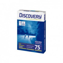 CAJA 5 PAQUETES 500h PAPEL DISCOVERY A4 75gr