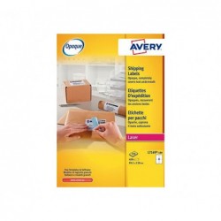 CAJA 100h ETIQUETAS AVERY BLOCKOUT PARA ENVÍOS 99,1 x 139mm