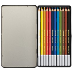 ESTUCHE 12 LÁPICES DE COLORES STABILO CARBOTHELLO