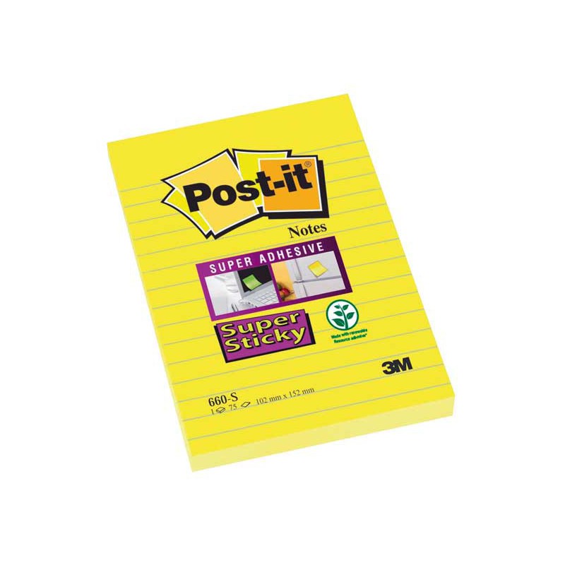 NOTAS POST-IT SUPER STICKY ULTRA XXL