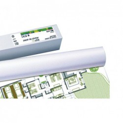 ROLLO PAPEL PARA PLOTTER FABRISA 80gr 36"x50m