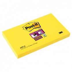 PACK 12 BLOCS NOTAS POST-IT SUPER STICKY 76x127mm