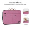FUNDA AIR PADDING 360 SLEEVE 15.6" ROSA SUBBLIM