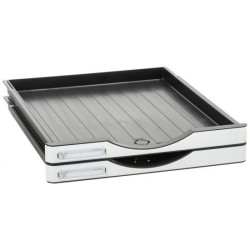 BANDEJA ORGANIZADORA 2 CAJONES NEGRO/BLANCO ARCHIVO 2000
