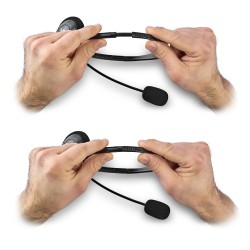 AURICULARES ALÁMBRICOS NEGROS MS103 MAX NGS
