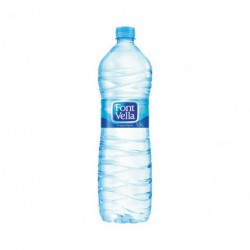 PACK 6 BOTELLAS AGUA FONT VELLA 1.5 L