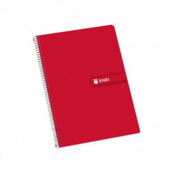 CUADERNO ESPIRAL ENRI Fº 100h 4x4 CON MARGEN