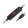 AURICULARES ALÁMBRICOS NEGROS VOICE UC28 AXTEL