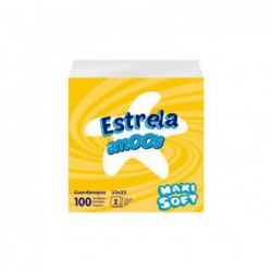 PACK 100 SERVILLETAS AMOOS ESSENTIAL 33x33cm