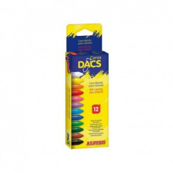 CAJA 12 CERAS DACS ALPINO SURTIDAS