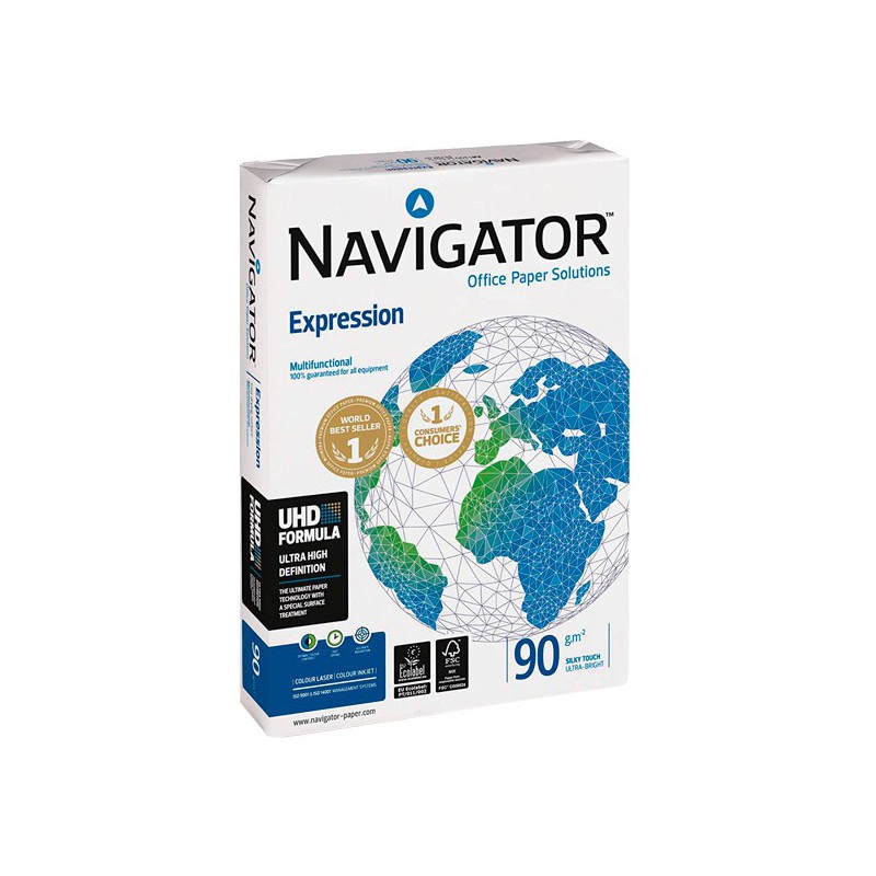 PAQUETE 500h PAPEL NAVIGATOR EXPRESSION A4 90gr