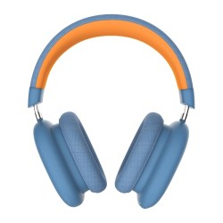 AURICULARES DIADEMA BOUNCE MAX BLUETOOTH AZUL/NARANJA T’NB