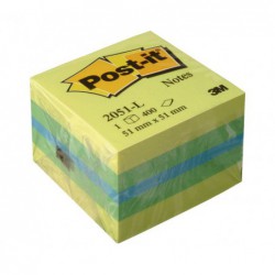 MINICUBO 400h NOTAS POST-IT REPOSICIONABLES 51x51mm