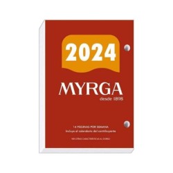 CALENDARIO 2024 MYRGA "TACO Nº2" 8,3x12cm CASTELLANO
