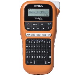 ROTULADORA BROTHER PT-E110VP TÉRMICA QWERTY PORTÁTIL