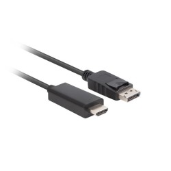 Cable DisplayPort a HDMI Lanberg 1,8 m Negro