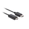 Cable DisplayPort a HDMI Lanberg 1,8 m Negro