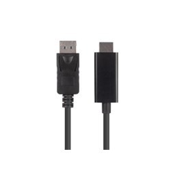 Cable DisplayPort a HDMI Lanberg 1,8 m Negro