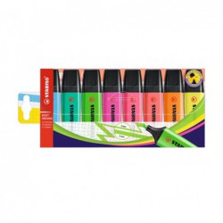 ESTUCHE 8 MARCADORES FLUORESCENTES STABILO BOSS ORIGINAL