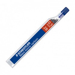 TUBO 12 MINAS STAEDTLER MARS MICRO CARBON 0,5mm 2B