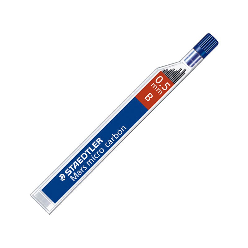 TUBO 12 MINAS STAEDTLER MARS MICRO CARBON 0,5mm B