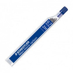 TUBO 12 MINAS STAEDTLER MARS MICRO CARBON 0,7mm 2H