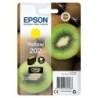 CARTUCHO DE TINTA AMARILLO EPSON KIWI 202 C13T02F44010 ORIGINAL PARA IMPRESORAS