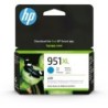 CARTUCHO DE TINTA CIAN HP 951XL ALTA CAPACIDAD (~1500 PÁGINAS)