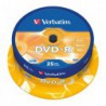 BOBINA 25 DVD-R VERBATIM 16X 4.7GB ADVANCED AZO