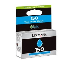 CARTUCHO TINTA CIÁN LEXMARK RETORNABLE ORIGINAL