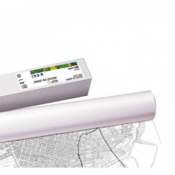 ROLLO PAPEL PLOTTER FABRISA COPIA DE PLANOS 91,4cmx175m