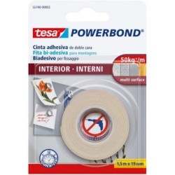 CINTA ADHESIVA PLATA 50 M 56389