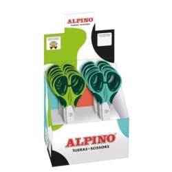 TIJERA ALPINO OFICINA 130MM MULTICOLOR