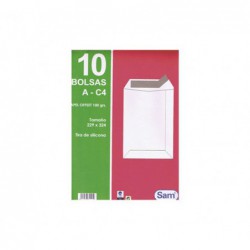 PACK 10 BOLSAS SAM 229x3241mm 100gr